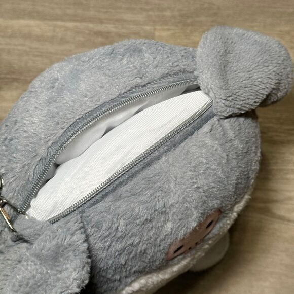 Hello Kitty Kuromi plush backpack about 12x12 medium size - Picture 2 of 3